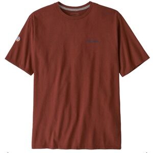 Patagonia Fitz‎ Roy Icon Responsibili-Tee Mangrove Red XL New With Tags